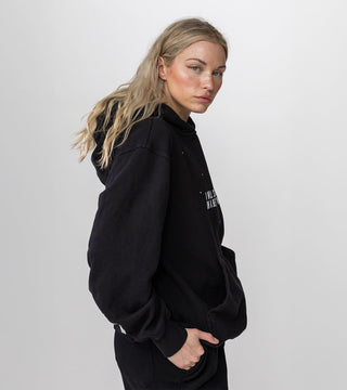 In A Better World Hoodie Back Bone Society.