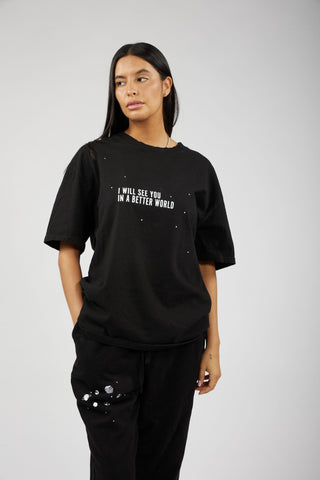 In A Better World T-Shirt Back Bone Society.