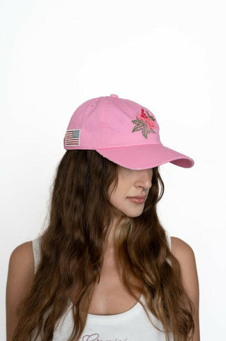 The 9th Distressed Dad Hat - Castor Bean Back Bone.