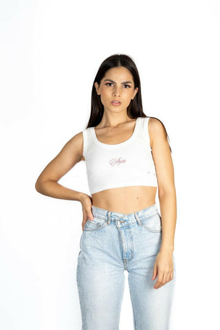 The 9th Mini Ribbed Crop - Aries Back Bone Society.
