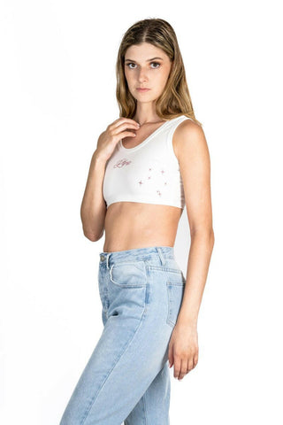 The 9th Mini Ribbed Crop - Libra Back Bone Society.