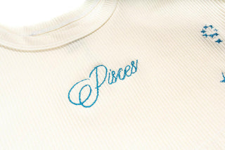 The 9th Mini Ribbed Crop - Pisces Back Bone Society.