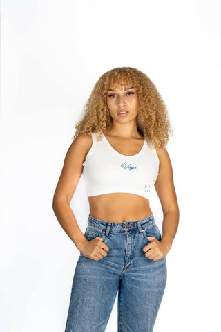 The 9th Mini Ribbed Crop - Virgo Back Bone Society.