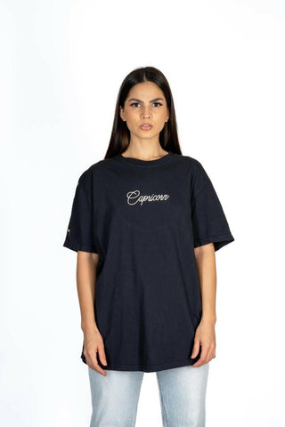 The 9th Oversized Unisex Tee - Capricorn Back Bone Society.
