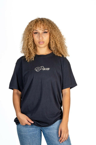 The 9th Oversized Unisex Tee - Pisces Back Bone Society.
