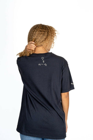 The 9th Oversized Unisex Tee - Pisces Back Bone Society.