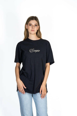 The 9th Oversized Unisex Tee - Scorpio Back Bone Society.