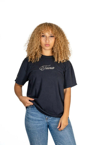 The 9th Oversized Unisex Tee - Taurus Back Bone Society.