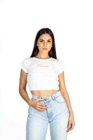 The 9th Ribbed Baby Tee - Capricorn Back Bone Society.