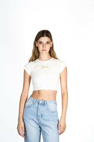 The 9th Ribbed Baby Tee - Gemini Back Bone Society.