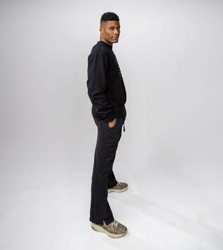 The Horoscope Crewneck in Leo Back Bone Society.