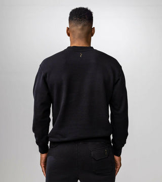 The Horoscope Crewneck in Leo Back Bone Society.