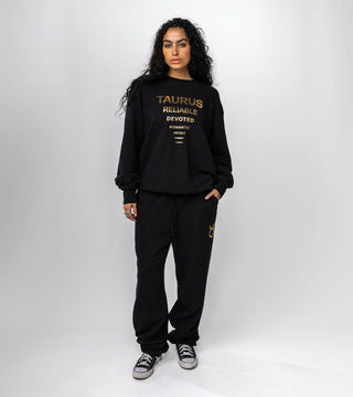 The Horoscope Crewneck in Taurus Back Bone Society.