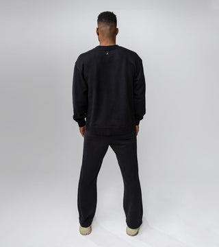 The Horoscope Flared Sweatpants in Gemini Back Bone Society.