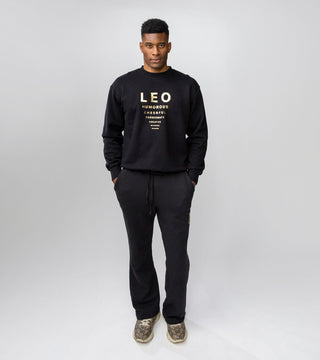 The Horoscope Flared Sweatpants in Leo Back Bone Society.