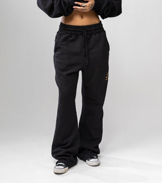 The Horoscope Flared Sweatpants in Libra Back Bone Society.