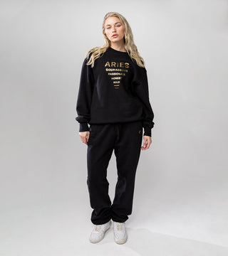 The Horoscope Sweatpants in Aries Back Bone Society.