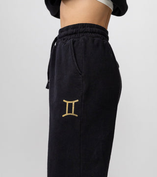 The Horoscope Sweatpants in Gemini Back Bone Society.