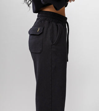 The Horoscope Sweatpants in Gemini Back Bone Society.
