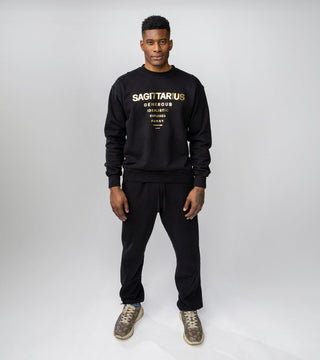 The Horoscope Sweatpants in Sagittarius Back Bone Society.