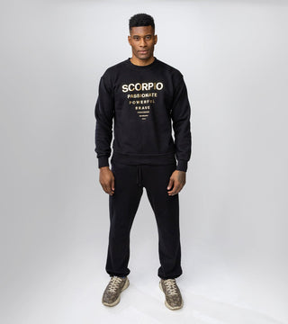 The Horoscope Sweatpants in Scorpio Back Bone Society.