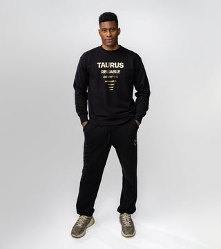 The Horoscope Sweatpants in Taurus Back Bone Society.
