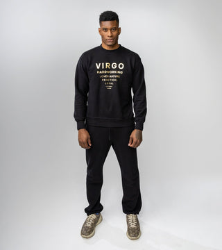 The Horoscope Sweatpants in Virgo Back Bone Society.