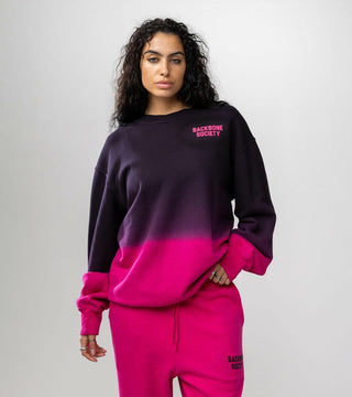 Origins Ombre Crewneck Sweater Back Bone Society.