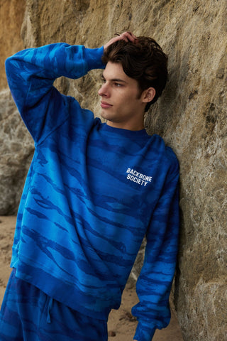 The Streetwear Crewneck Back Bone Society.