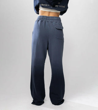Zodiac Flared Sweatpants in Aquarius Back Bone Society.