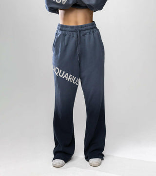 Zodiac Flared Sweatpants in Aquarius Back Bone Society.