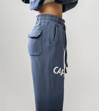 Zodiac Flared Sweatpants in Capricorn Back Bone Society.