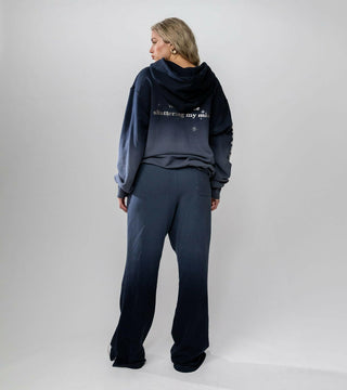 Zodiac Flared Sweatpants in Gemini Back Bone Society.