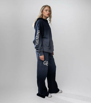 Zodiac Flared Sweatpants in Gemini Back Bone Society.