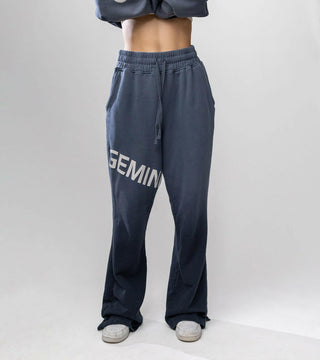 Zodiac Flared Sweatpants in Gemini Back Bone Society.