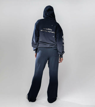 Zodiac Flared Sweatpants in Leo Back Bone Society.