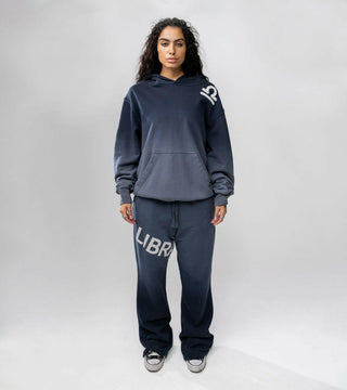 Zodiac Flared Sweatpants in Libra Back Bone Society.