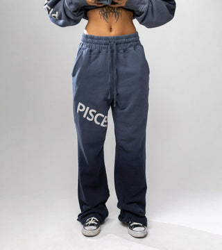 Zodiac Flared Sweatpants in Pisces Back Bone Society.