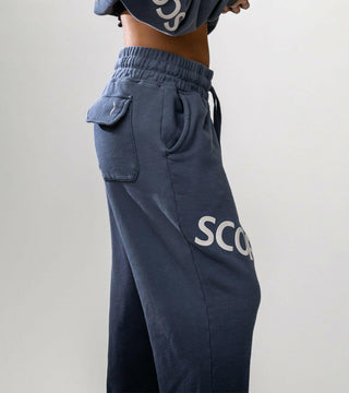Zodiac Flared Sweatpants in Scorpio Back Bone Society.