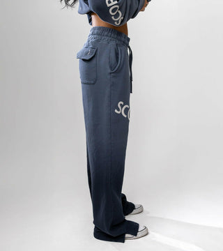 Zodiac Flared Sweatpants in Scorpio Back Bone Society.