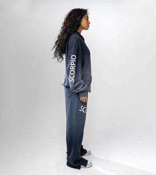 Zodiac Flared Sweatpants in Scorpio Back Bone Society.