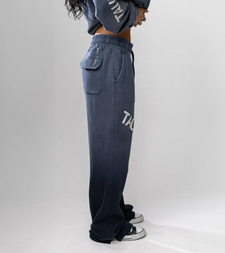 Zodiac Flared Sweatpants in Taurus Back Bone Society.