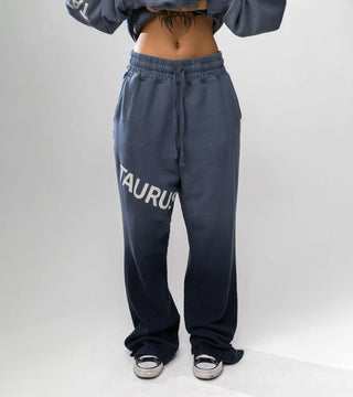 Zodiac Flared Sweatpants in Taurus Back Bone Society.