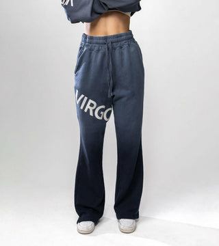 Zodiac Flared Sweatpants in Virgo Back Bone Society.