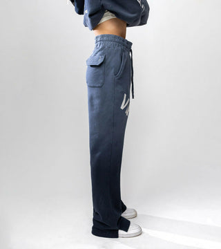 Zodiac Flared Sweatpants in Virgo Back Bone Society.
