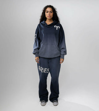Zodiac Hoodie in Aries Back Bone Society.