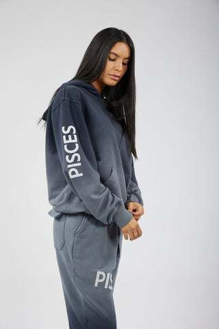 Zodiac Hoodie in Pisces Back Bone Society.
