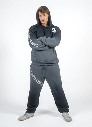 Zodiac Sweatpants in Capricorn Back Bone Society.