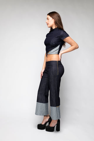 Gloria Contemporary Denim Set