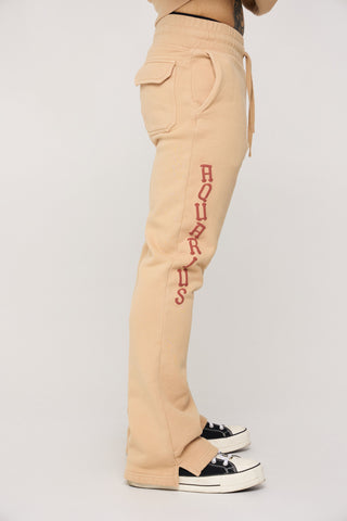 Celestial Aquarius Flared Sweatpants